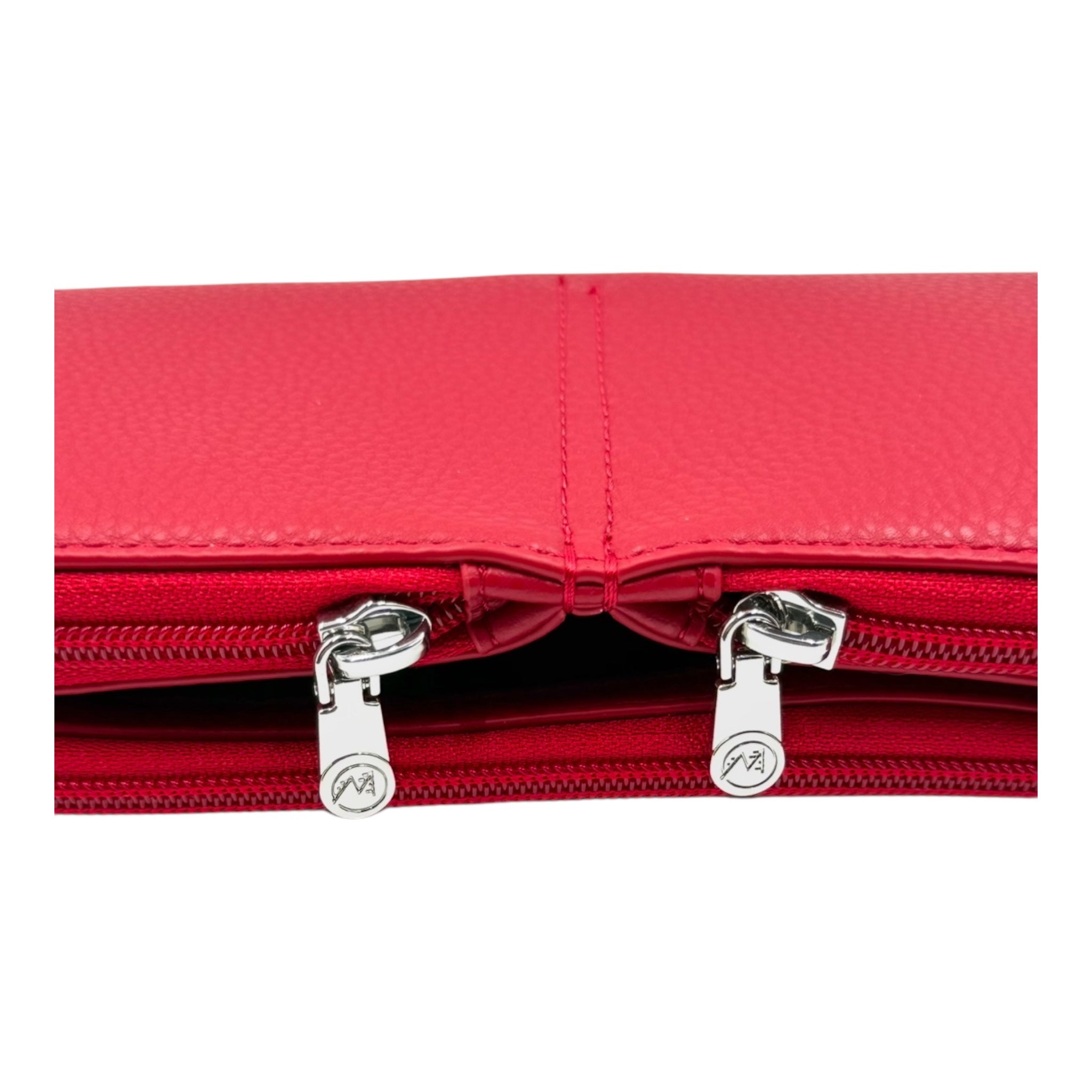 Hestia bag in scarlet close up 